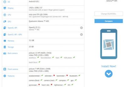 Samsung Galaxy C5 с 4 GB памет се появи в GFXBench